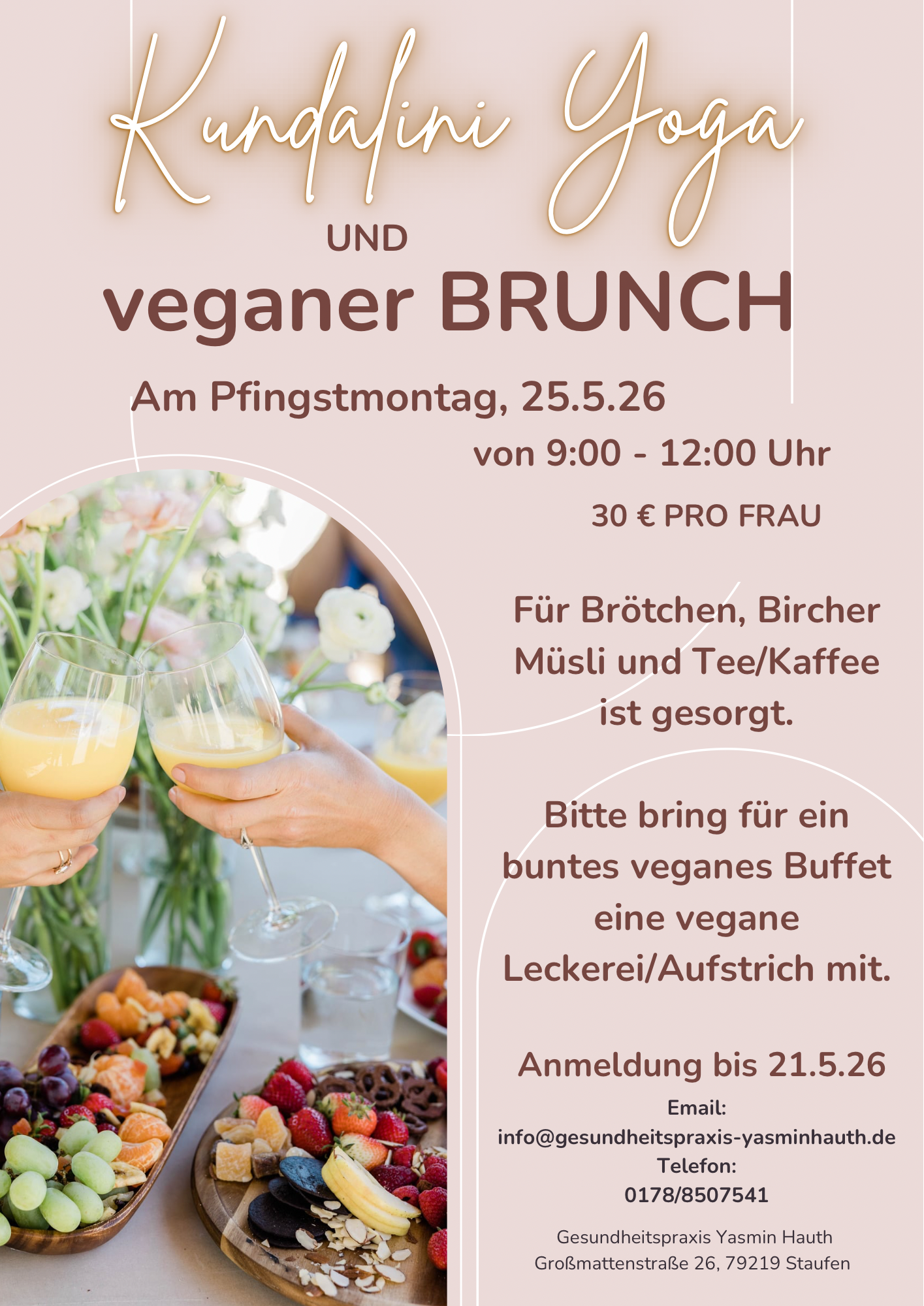 veganer Brunch am Pfingstmontag 25.05.26 9:00 - 12:00